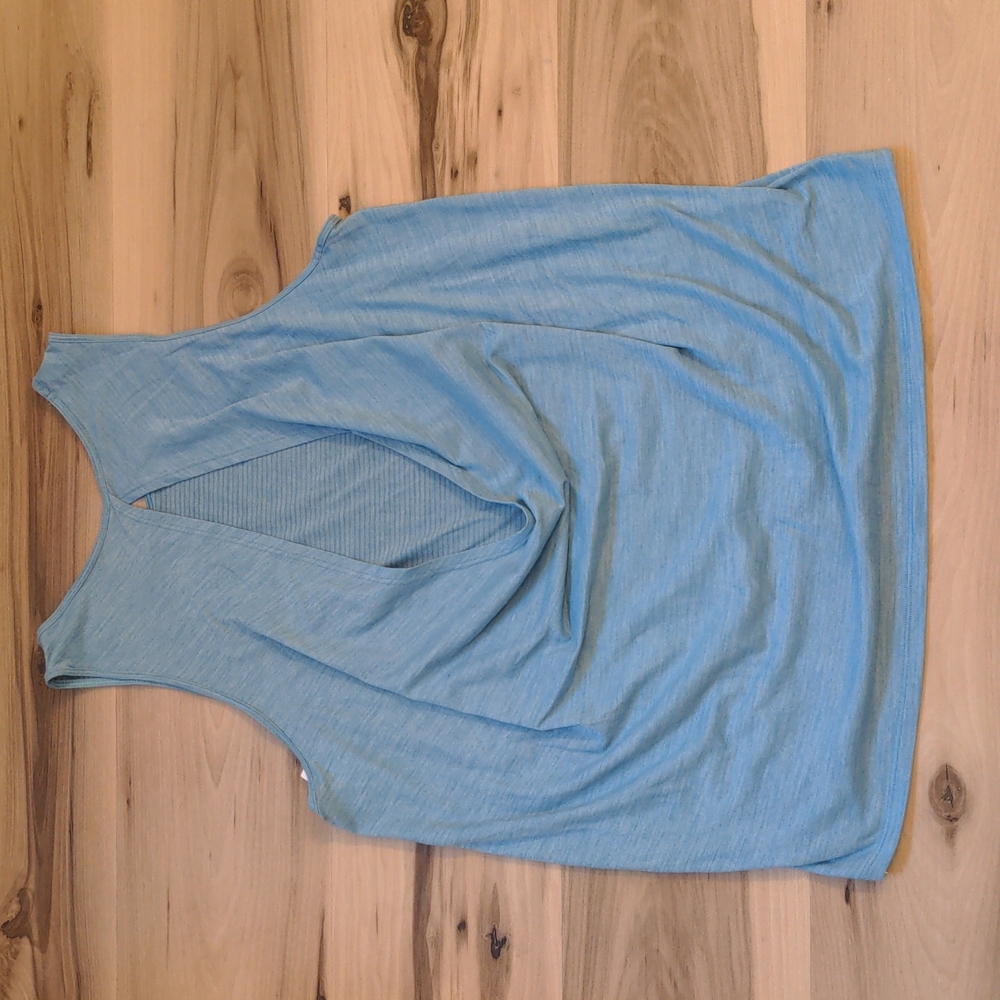 lululemon athletica Light Blue Tank Top